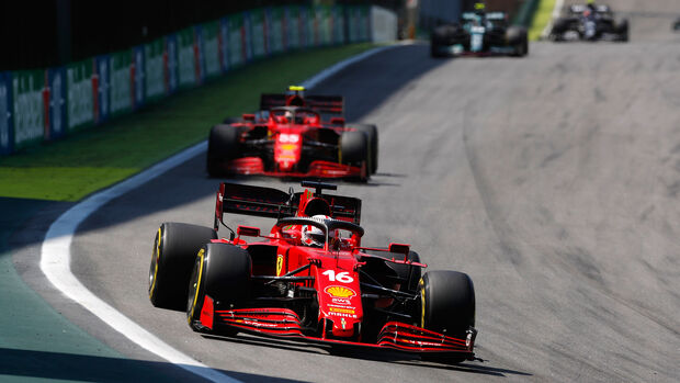 Charles Leclerc - Ferrari - GP Brasilien 2021 - Rennen