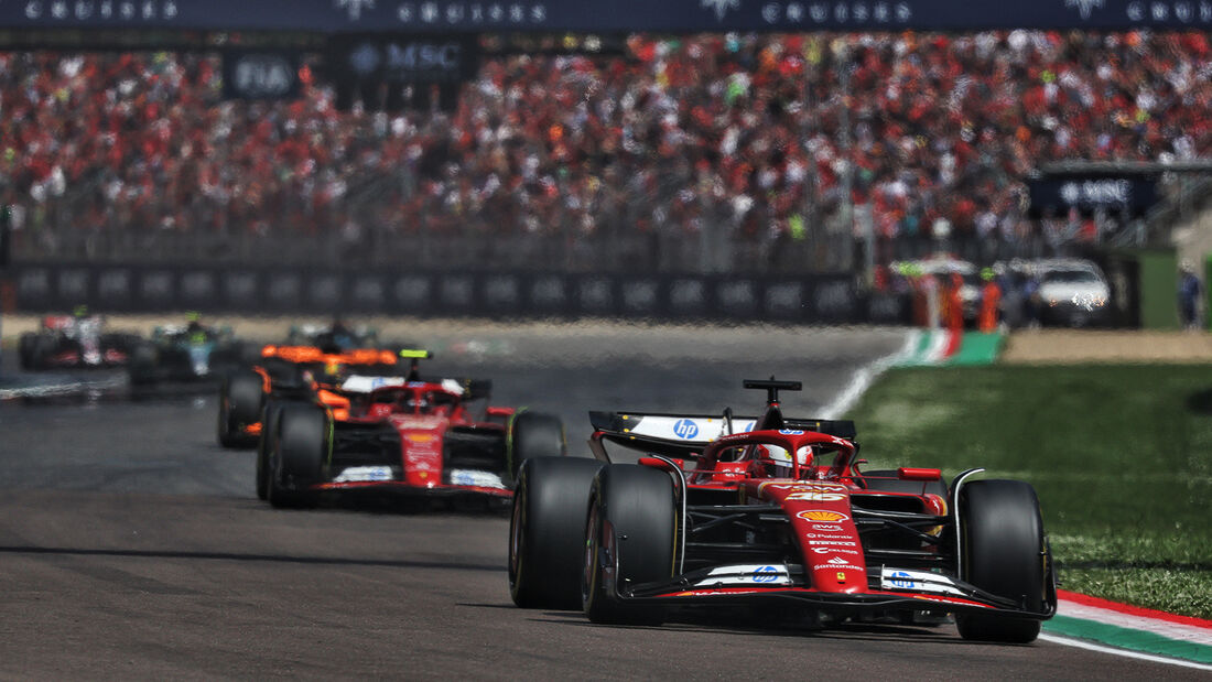 Charles Leclerc - Ferrari - GP Emilia-Romagna 2024 - Imola - Formel 1 - Rennen - 19. Mai 2024