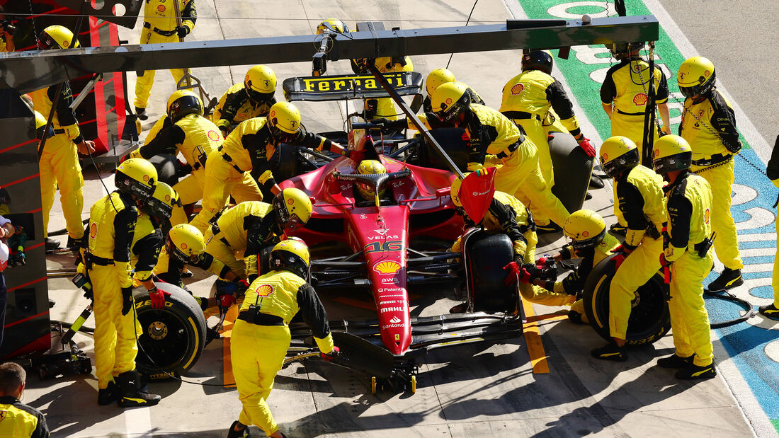 Charles Leclerc - Ferrari - GP Italien 2022 - Monza - Rennen