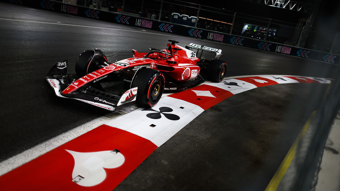 Charles Leclerc - Ferrari - GP Las Vegas 2023 - Las Vegas - Formel 1