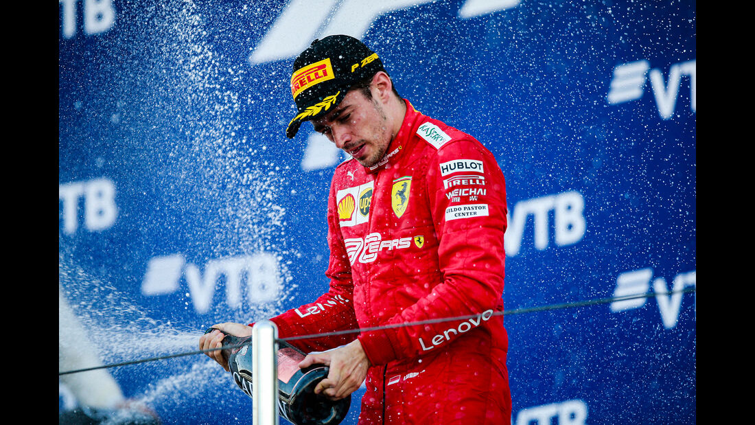 Charles Leclerc - Ferrari - GP Russland 2019 - Sochi Autodrom - Rennen