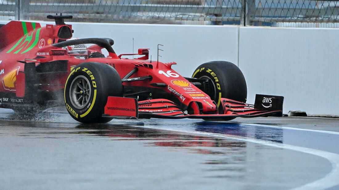 Charles Leclerc - Ferrari - GP Russland 2021 - Sotschi 