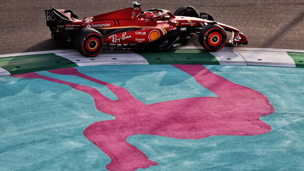 Charles Leclerc - Ferrari - GP Saudi-Arabien - Jeddah - Formel 1 - 8. März 2024