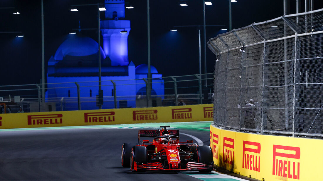 Charles Leclerc - Ferrari - GP Saudi-Arabien - Jeddah - Qualifikation - Samstag - 4.12.2021