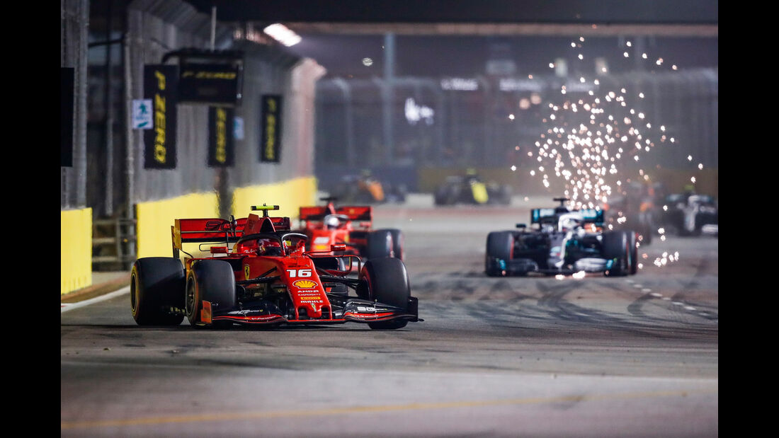 Charles Leclerc - Ferrari - GP Singapur 2019 - Rennen 