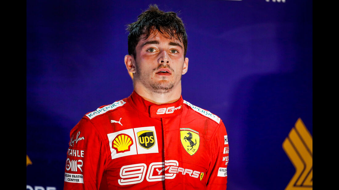 Charles Leclerc - Ferrari - GP Singapur 2019 - Rennen 