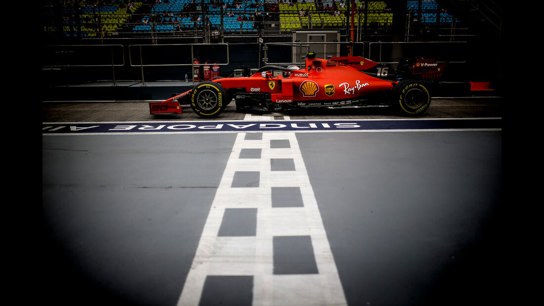 Charles Leclerc - Ferrari - GP Singapur - Formel 1 - Freitag - 20.9.2019