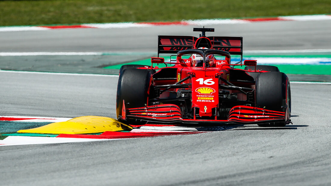 Charles Leclerc - Ferrari - GP Spanien - Barcelona - Formel 1 - Samstag - 8.05.2021