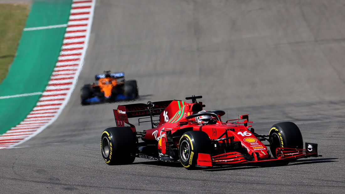 Charles Leclerc - Ferrari - GP USA 2021 - Austin - Rennen