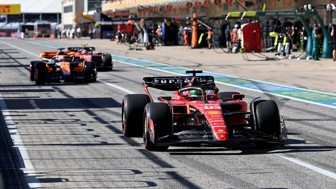 Charles Leclerc - Ferrari - GP USA - Austin - Formel 1 - Freitag - 20.10.2023