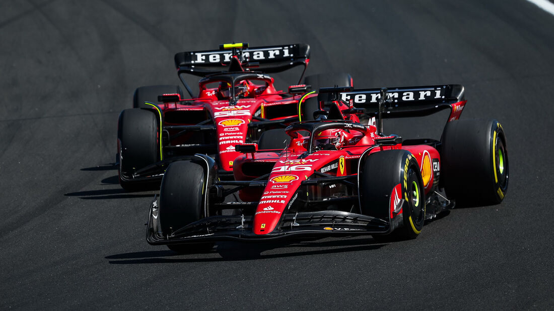 Charles Leclerc - Ferrari - GP Ungarn 2023 - Budapest - Formel 1 - Rennen
