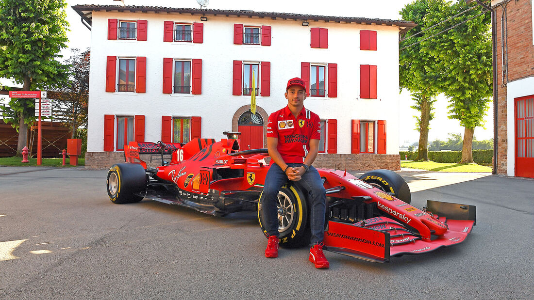 Charles Leclerc - Ferrari-Showrun - Maranello - 2020