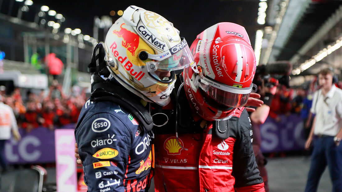 Charles Leclerc - Max Verstappen - GP Saudi-Arabien 2022 - Jeddah
