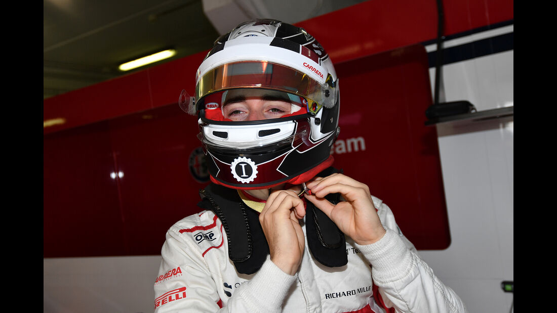 Charles Leclerc - Sauber - F1-Test - GP Spanien - Barcelona - Tag 2 - 16. Mai 2018
