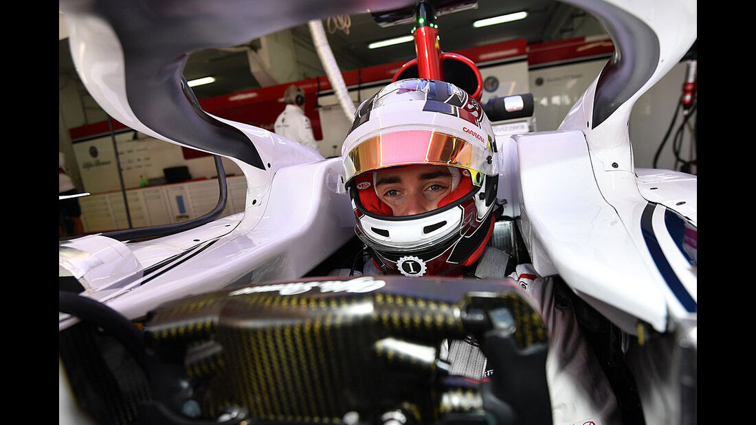 Charles Leclerc - Sauber - F1-Test - GP Spanien - Barcelona - Tag 2 - 16. Mai 2018