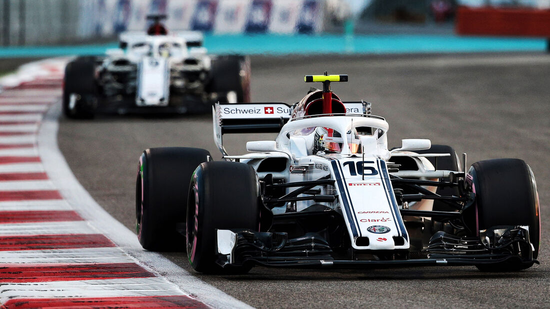 Charles Leclerc - Sauber - Formel 1 - GP Abu Dhabi  -24. November 2018