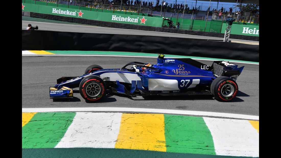 Charles Leclerc - Sauber - Formel 1 - GP Brasilien - 10. November 2017