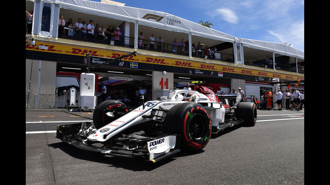 Charles Leclerc - Sauber - Formel 1 - GP Frankreich - Circuit Paul Ricard - 22. Juni 2018