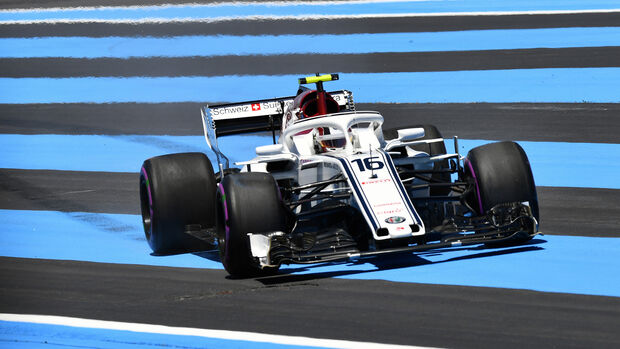 Charles Leclerc - Sauber - Formel 1 - GP Frankreich - Circuit Paul Ricard - 22. Juni 2018