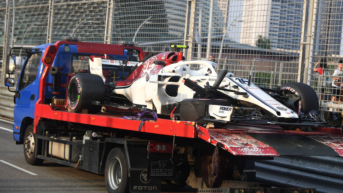 Charles Leclerc  - Sauber - Formel 1 - GP Singapur - 14. September 2018