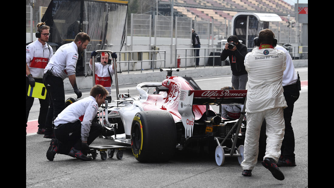 Charles Leclerc - Sauber - Formel 1 Test - Barcelona - Tag 4 - 1. März 2018