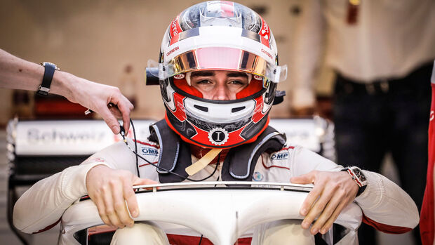 Charles Leclerc - Sauber - GP Abu Dhabi 2018