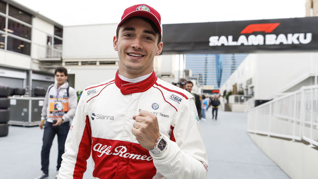 Charles Leclerc - Sauber - GP Aserbaidschan 2018