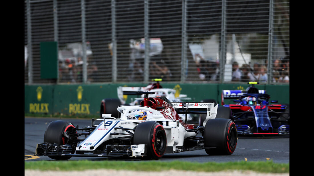 Charles Leclerc - Sauber - GP Australien 2018 - Melbourne - Rennen