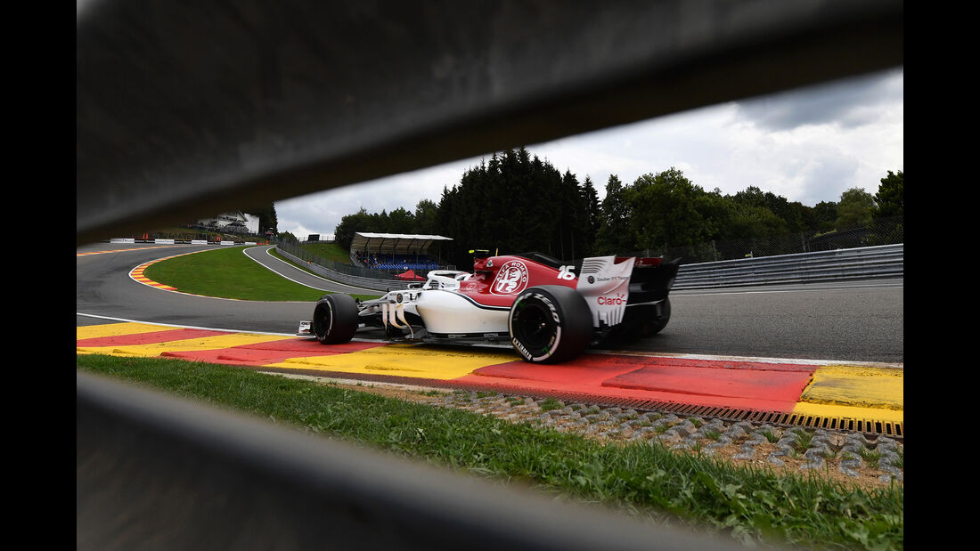 Charles Leclerc - Sauber - GP Belgien - Spa-Francorchamps - 24. August 2018