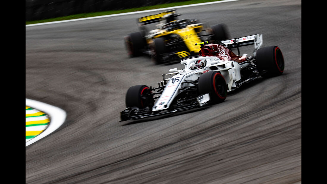 Charles Leclerc - Sauber - GP Brasilien - Interlagos - Formel 1 - Samstag - 10.11.2018