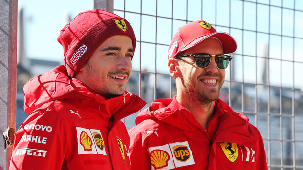 Charles Leclerc & Sebastian Vettel - Ferrari - F1 - 2019