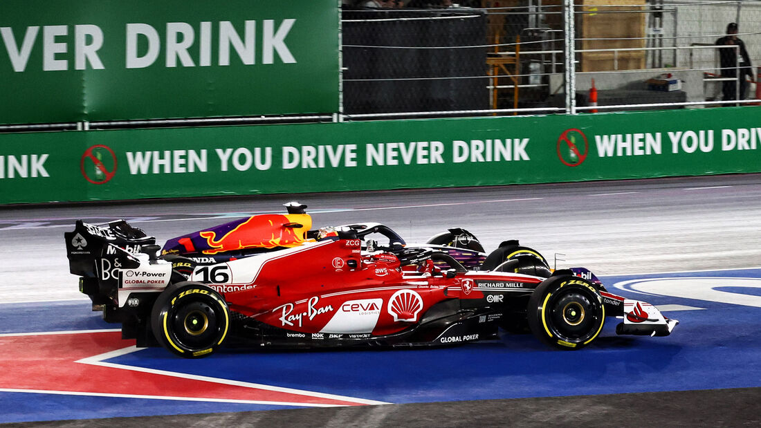 Charles Leclerc vs. Max Verstappen - Formel 1 - GP Las Vegas 2023
