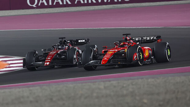 Charles Leclerc vs. Valtteri Bottas - Formel 1 - GP Katar 2023