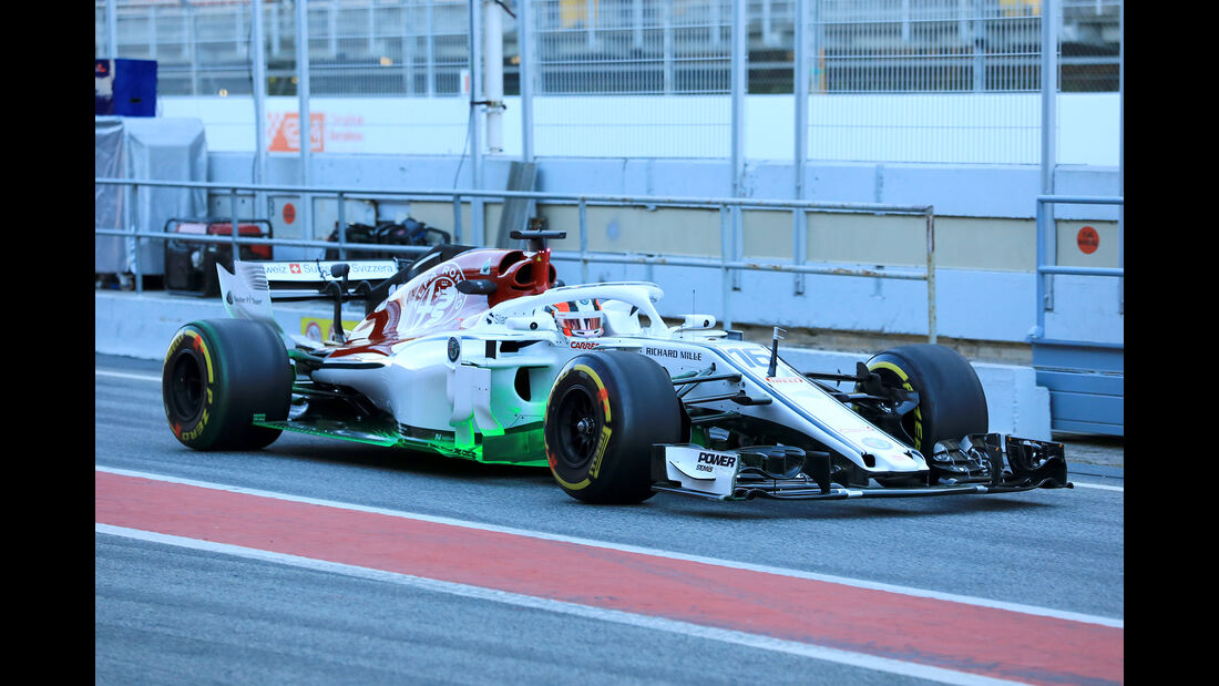 Charles Lelerc - Sauber - F1-Test - Barcelona - Tag 5 - 6. März 2018