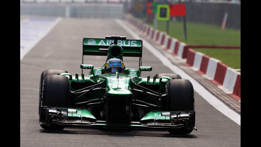 Charles Pic - Caterham  - Formel 1 - GP Indien - 25. Oktober 2013