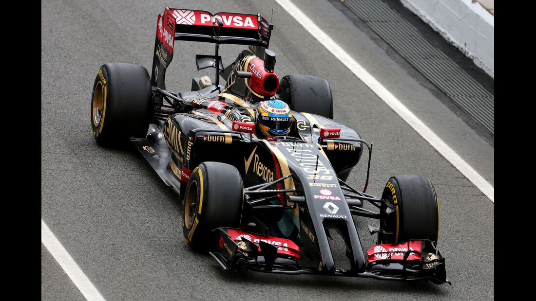 Charles Pic - Lotus - F1 Test Barcelona (1) - 13. Mai 2014