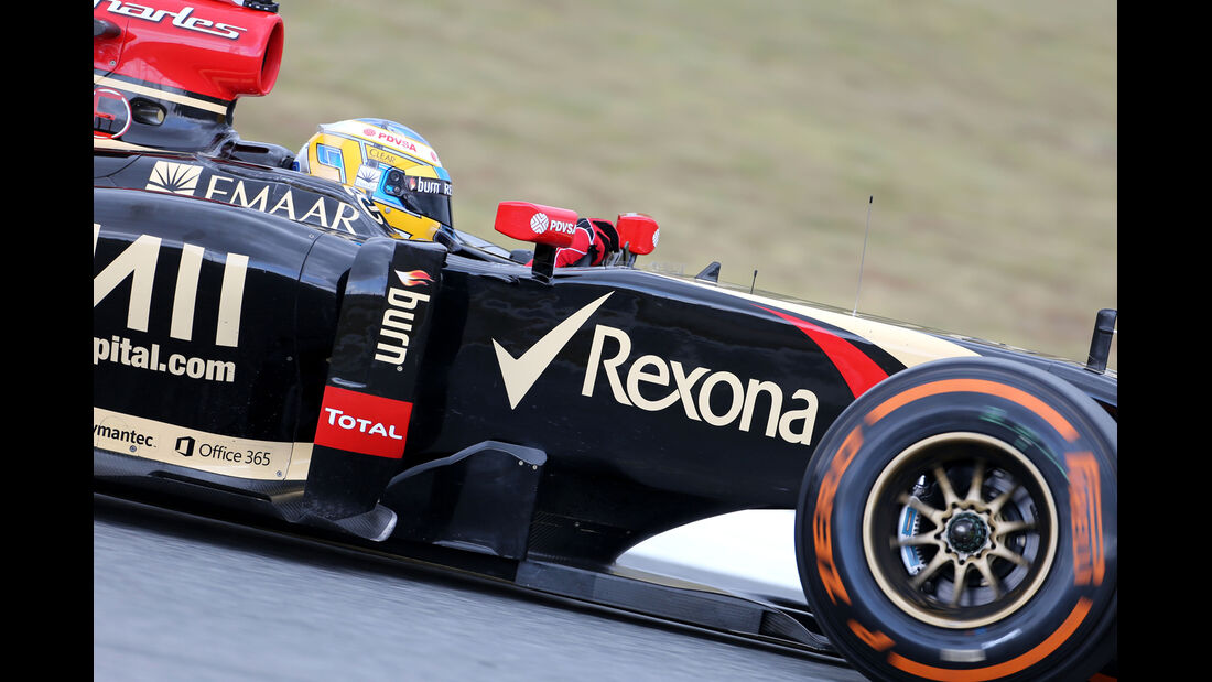 Charles Pic - Lotus - F1 Test Barcelona (1) - 13. Mai 2014