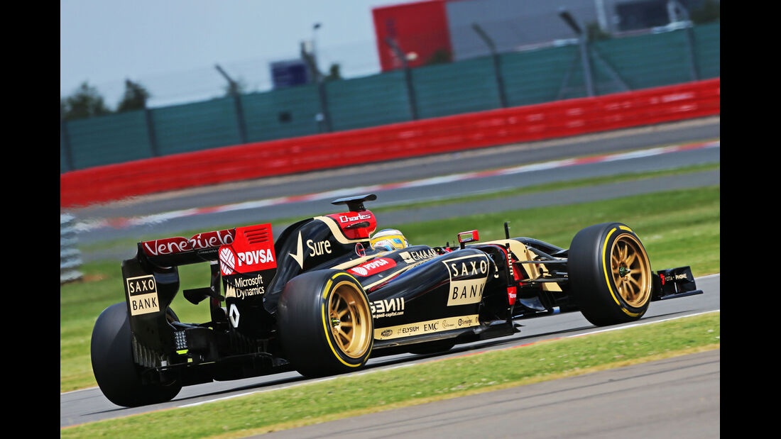 Charles Pic - Lotus - Formel 1 - Silverstone-Test - 9. Juli 2014