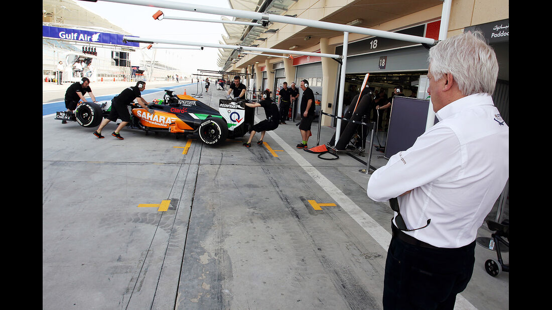 Charlie Whiting - Formel 1 - Test - Bahrain - 27. Februar 2014 