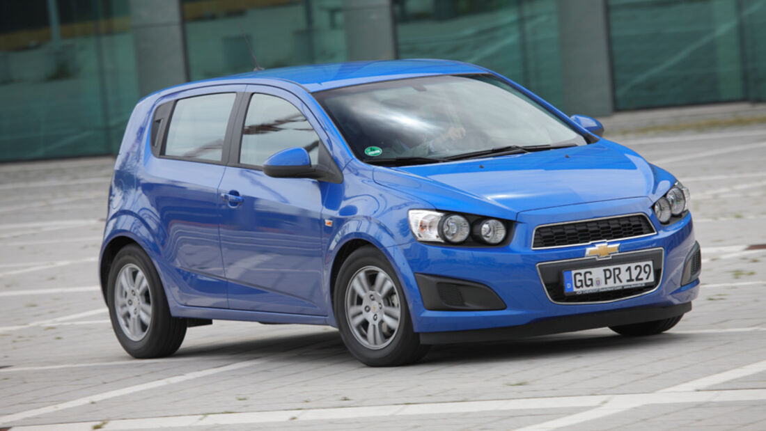 Chevrolet Aveo 1.4 LT+, Frontansicht