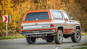 Chevrolet Blazer K-5 im Fahrbericht: Once upon a Time in ... Chevrolet Blazer K-5 im Fahrbericht: Once upon a Time in ...