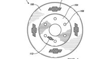 Chevrolet Bremsen-Patentzeichnung
