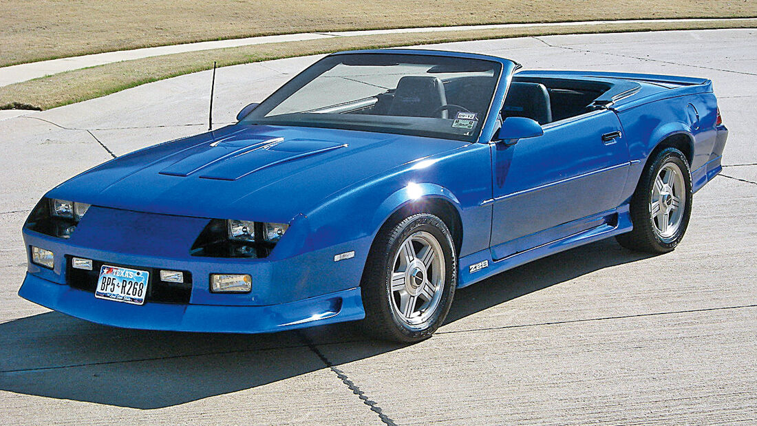 Chevrolet Camaro Cabrio, Seitenansicht