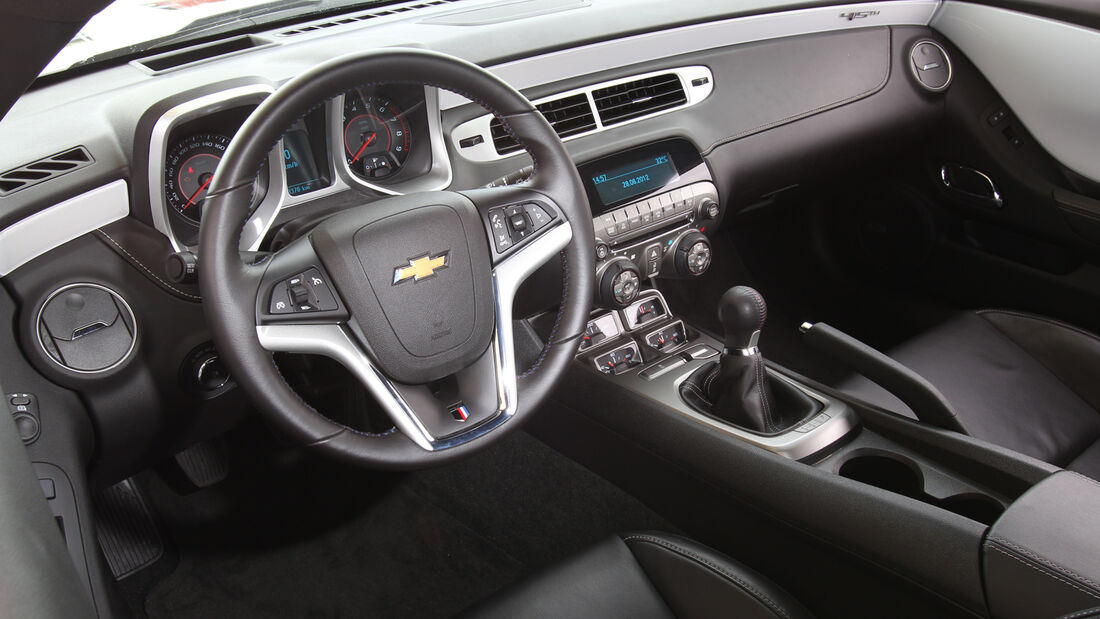 Chevrolet Camaro, Cockpit, Lenkrad
