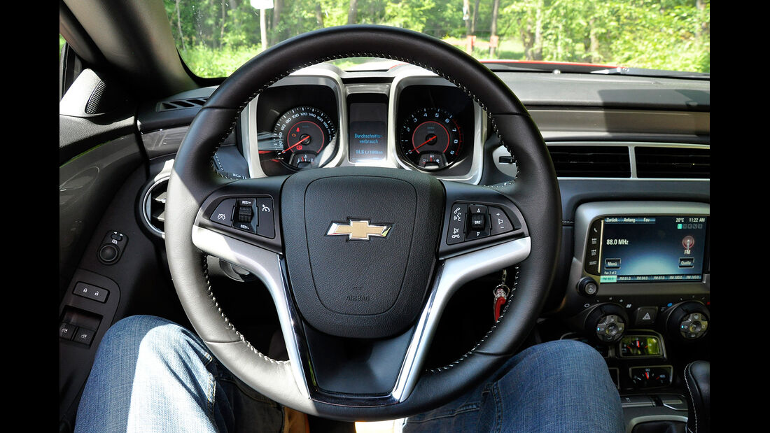 Chevrolet Camaro, Cockpit, Lenkrad