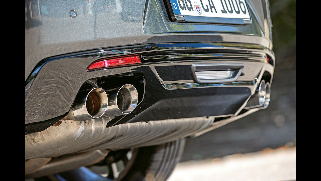 Chevrolet Camaro Coupé 6.2 V8, Auspuff, Endrohre