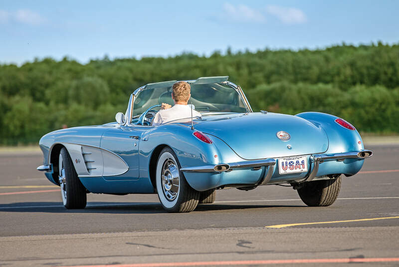 Chevrolet Corvette C1 (1960), Heckansicht