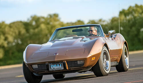 Chevrolet Corvette C3 (1975), Frontansicht