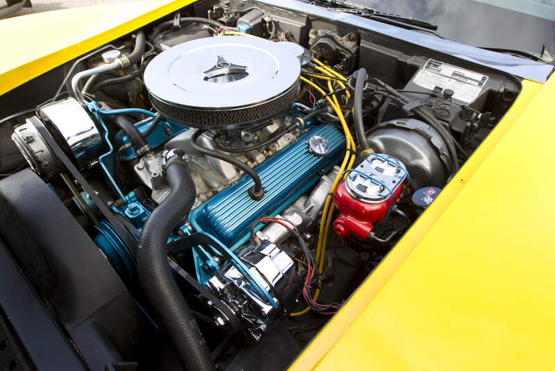 Chevrolet Corvette C3, Baujahr 1979 Motor