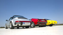 Chevrolet Corvette C3, Ferrari 308 GTSi, Porsche 911 Carrera Targa